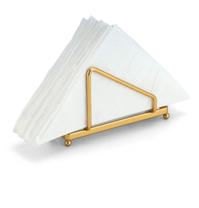 Porta Servilletas Dorado en Forma de Arco, Diseñado para Hogares Modernos, Mesas de Comedor de Lujo y Espacios de Café - Product Image 6