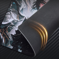 Tapis de souris de jeu de haute qualité 4 mm pour l'e-sport, logo personnalisé, imperméable, tapis de souris de dessin animé, tapis de souris d'anime, accessoires de jeu