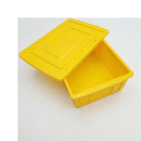 Caisse et boîte de rangement OEM personnalisées, écologiques, empilables, ventilées et à structure solide pour le stockage des stocks