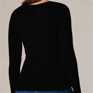 Camiseta Henley de Algodón Orgánico 100% Ecológico, Transpirable, Informal, de Verano, con Logotipo, para Mujer - Product Image 1