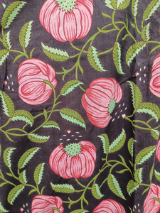 Bata Kimono de Algodón Suave y Transpirable con Estampado de Dibujos Animados Naaz Textile para Mujer, Camisón de Verano Hecho a Mano ODM con Cuello en V y Cintura Elástica - Product Image 4