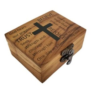 Boîte à perles de prière en bois de Sheesham en gros |   Rangement spirituel artisanal - Product Image 1