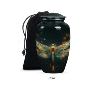 โกศบรรจุอัฐิสีน้ำเงิน โกศสำหรับบรรจุอัฐิของมนุษย์ โกศสำหรับผู้ใหญ่เพศชาย โกศสำหรับงานศพ ขนาด 10 นิ้ว โกศสำหรับบรรจุอัฐิของมนุษย์สำหรับการฝังศพ - Product Image 6