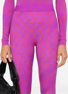 High Waist Full Length Breathable Seamless Eco-Friendly Spandex <b>Polyester</b> Knitted Stretchy Sporty Women's Activewear <b>Leggings</b> - Product Image 3