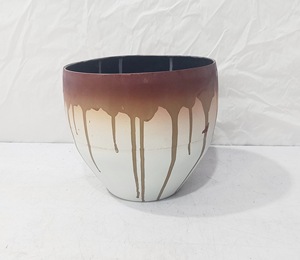 Maceta Moderna de Metal con Acabado Texturizado Rosa, Maceta Decorativa para Interiores y Exteriores, Estilo Jarrón de Hierro para Mesa de Hogar - Product Image 6