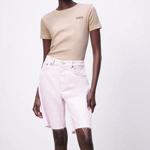 T-shirt court pour femme, style mode tendance, décontracté, look urbain, style jeune - Product Image 3