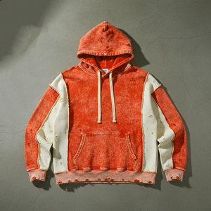 Sweat-shirts à capuche personnalisés pour hommes avec logo en relief 3D, impression en relief, fermeture éclair, respirants, 100% coton, fabriqués au Pakistan - Product Image 6