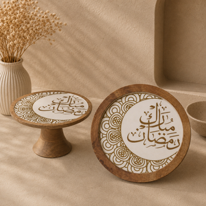 Œuvre d'art calligraphique islamique en bois de manguier, artisanale, créant une déclaration culturelle raffinée pour les intérieurs de maison - Product Image 4