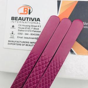 Pince à cils professionnelle en acier inoxydable à poignée diamantée Pince à cils durable avec pointe pointue pour extensions de cils - Product Image 6