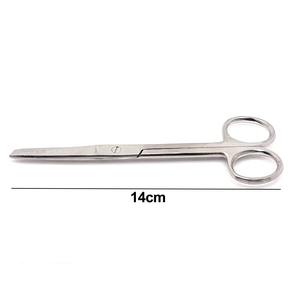 3PCS 14cm Straight Spencer Suture Scissors Ergonomic Grip for Precise Stitch Removal Dental General Surgical By <b>Blush</b> Surgical - Product Image 5