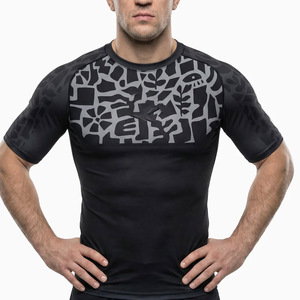 Custom Rash Guard Sportswear Unisex Adult Long Sleeve <b>Compression</b> <b>Shirt</b> Sublimation Training Top Spandex/Polyester Quick Dry - Product Image 5