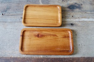Plateau de rangement en bois rectangulaire avec couvercle, finition vernie, design classique, passe au lave-vaisselle, multifonctionnel pour la cuisine et le salon - Product Image 5