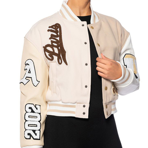 Wholesale Custom Made Varsity Jacket For Women At Reasonable Price Women's Plus Size Breathable & Eco Friendly Jackets - Product Image 5