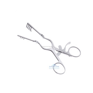 Retractores Manuales Autoajustables BECKMAN/WEITLANER de 3*4 Puntas Afiladas de 18 cm, Instrumentos Quirúrgicos de Acero Inoxidable, Aprobados por CE e ISO - Product Image 3