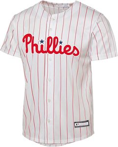 Maillot de baseball pour homme à manches courtes, rayé, respirant, coupe classique - Product Image 2