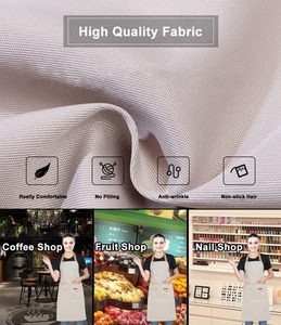 Botones a Presión Metálicos con Logotipo Personalizado de Alta Calidad, Delantales de Lona Khain para Restaurante, Bar, Servicio de Camareros, Cafetería, Salón de Belleza, Limpieza y Protección Contra el Polvo - Product Image 6