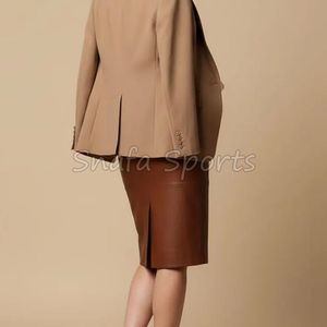 Minifaldas de Cuero para Mujer, Última Moda, Estilos Casuales, Colores Personalizados, Transpirables, Cómodas, Diseño Sólido, Bordado, Invierno - Product Image 2