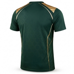 เสื้อยืดคอกลมผ้าโพลีเอสเตอร์/คอตตอน นุ่มสบาย ระบายอากาศได้ดี แห้งเร็ว สำหรับผู้ชาย ใส่ได้ทุกวัน ป้องกันรอยยับ - Product Image 2
