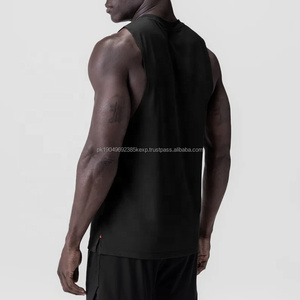 Débardeurs pour hommes, coupe ajustée, légers, coupe standard, débardeurs à séchage rapide, technologie anti-transpiration, col rond, stringer, utilisation en salle de sport, tendance - Product Image 2