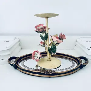 Bougeoir en métal de qualité supérieure Design durable et élégant pour la décoration intérieure des salons Noël Prix de gros disponibles - Product Image 2