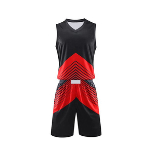 Tenue de basketball pas chère, ensemble de maillots personnalisés pour équipe, imprimé en polyester, respirant, séchage rapide, vêtements de sport, vente en gros, unisexe, adultes - Product Image 1