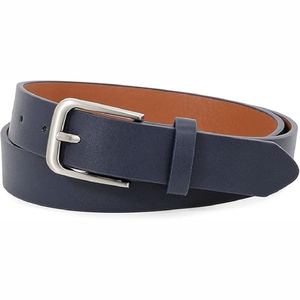 Durable Material Genuine Leather <b>Belt</b> High Quality With Comfortable Fit And Long Lasting Design Clean Edge Stitching AI-LB-008 - Product Image 5