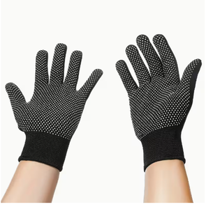 Men s Black Riding Gloves Regular Fit With Horse Pattern Grip Design For Equestrian Use Premium Horse Riding Apparel Comfortable - Product Image 5