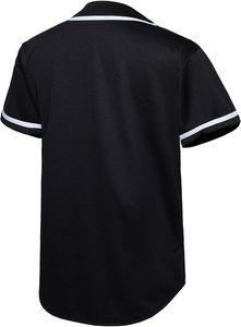 Mens <b>Baseball</b> Jersey Button Down Shirts Short Sleeve Hipster Hip Hop Sports Uniforms - Product Image 4