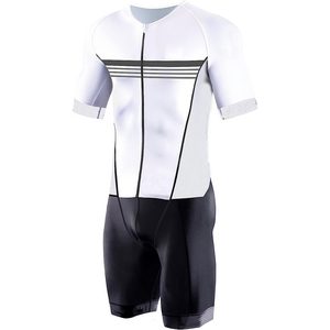 Combinaison de triathlon réversible à manches courtes pour homme, taille plus, impression numérique, écologique, coupe-vent, respirante, séchage rapide - Product Image 4