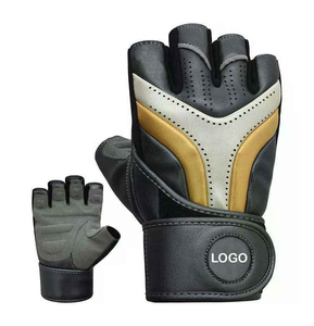 Los Mejores Guantes de Halterofilia de Medio Dedo para Gimnasio y Uso al Aire Libre con Soporte de Muñeca Ajustable, Diseño Personalizado - Venta al por Mayor Directa de Fábrica - Product Image 3