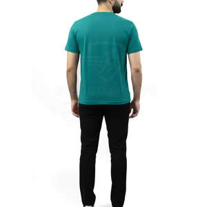 T-shirt homme à manches courtes, nouveau design, dernière mode, décontracté, 100% coton, couleur personnalisée, en vente - Product Image 4
