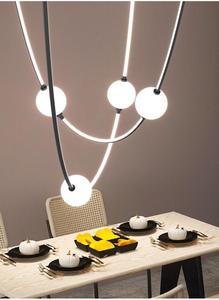 Lámpara Colgante de Cristal Lumind, Araña de Cristal con Luces LED Regulables, Luces Decorativas para Restaurante, Sala de Estar - Product Image 4