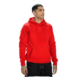 Sudadera con Capucha para Hombre, Color Sólido, Corte Regular, Informal, de Algodón, con Bolsillo, para Otoño - Product Image 2