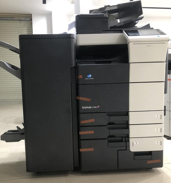 99% New Konica Minolta Bizhub C759 High-Speed Reconditioned Color Printer A3 A4 Paper Photo Copier Machine Refurbished Product