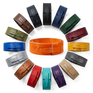 Adjustable Buckle Training Custom Thickness Lever Weight Lifting <b>Belt</b> Genuine Leather Powerlifting Gym Fitness Support <b>Belt</b> - Product Image 1