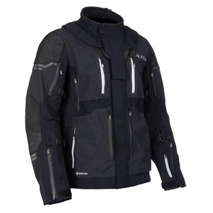 Chaqueta Klim Badlands Pro A3 hecha a mano para hombre y mujer, negra, para aventura, turismo, ciclismo, regalo. - Product Image 1