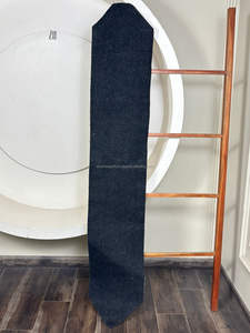 Camino de Mesa de Cuero Vacuno Genuino de Lujo con Diseño Chevron, Decoración Artesanal de Cuero con Pelo para Mesas de Comedor, Consola y Decoración del Hogar - Product Image 5