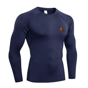 เสื้อคอมเพรสชั่นผู้ชายขายตรงจากโรงงาน - เสื้อลำลองน้ำหนักเบา ระบายอากาศได้ดี ไซส์ใหญ่ คุณภาพสูง ปรับแต่งได้ - Product Image 1