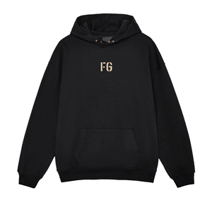 Conjunto Personalizable de Sudadera con Capucha de Algodón y Pantalones de Chándal de Terciopelo de 400 Gsm, Estilo Hip Hop, Unisex, para Primavera - Product Image 4