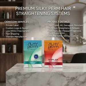 Crème lissante pour cheveux, prix de gros, formule résistante, parfum agréable - Product Image 1