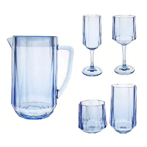 एक्रिलिक Tableware सेट पानी सुराही पीने कप