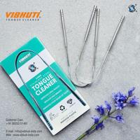 Pembersih Lidah Stainless Steel Reusable untuk Perawatan Kebersihan Mulut dan Nafas Segar Sehari-hari
