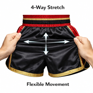 กางเกงมวยไทยสั่งทำพิเศษ กางเกงมวยไทยขายดี กางเกงคิกบ็อกซิ่ง - Product Image 3