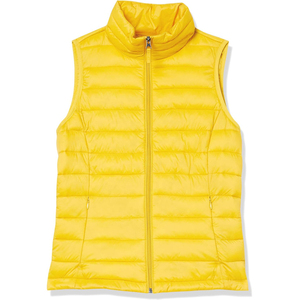 Chaleco de Plumón Personalizado para Mujer, Talla Grande, Sin Mangas, Chaqueta Acolchada, Cálida para Invierno, de Nailon, Estilo Ecuestre, Transpirable - Product Image 1