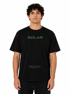 Camisetas Gráficas de Corte Regular Personalizadas, 100% Algodón, Estilo Urbano, con Estampados Delanteros y Traseros, Transpirables, para la Moda Urbana Moderna - Product Image 2