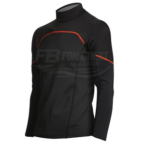 Camiseta de Protección Solar Personalizada para Hombre, Protección UV, Secado Rápido, Ligera, Flexible, Suave, Spandex/Poliéster, Manga Larga, Deportes Acuáticos, Surf - Product Image 3