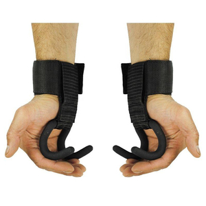 Crochets de levage de poids en gros de qualité supérieure pour barres d'haltères, crochets de musculation robustes - Product Image 1