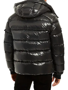 Winter Down Coat Puffer Men Clothing <b>Jacket</b> Streetwear High Quality Leather Waterproof Warm Bubble Puffer Down <b>Jacket</b> - Product Image 6