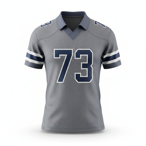 Professional Coach's Football for Jersey Custom Team Logo Sideline Apparel Stitched Anti-Pilling Breathable V-neck Sublimation - Product Image 3