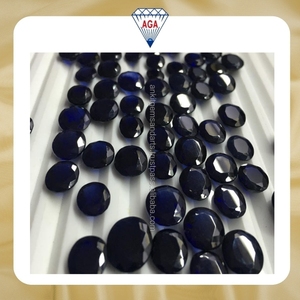 Piedra Preciosa de Cuarzo Azul Ovalado Natural, Piedra de Cuarzo Azul Semipreciosa Suelta para Joyería, Venta al por Mayor de Piedras Preciosas en Lotes - Product Image 3